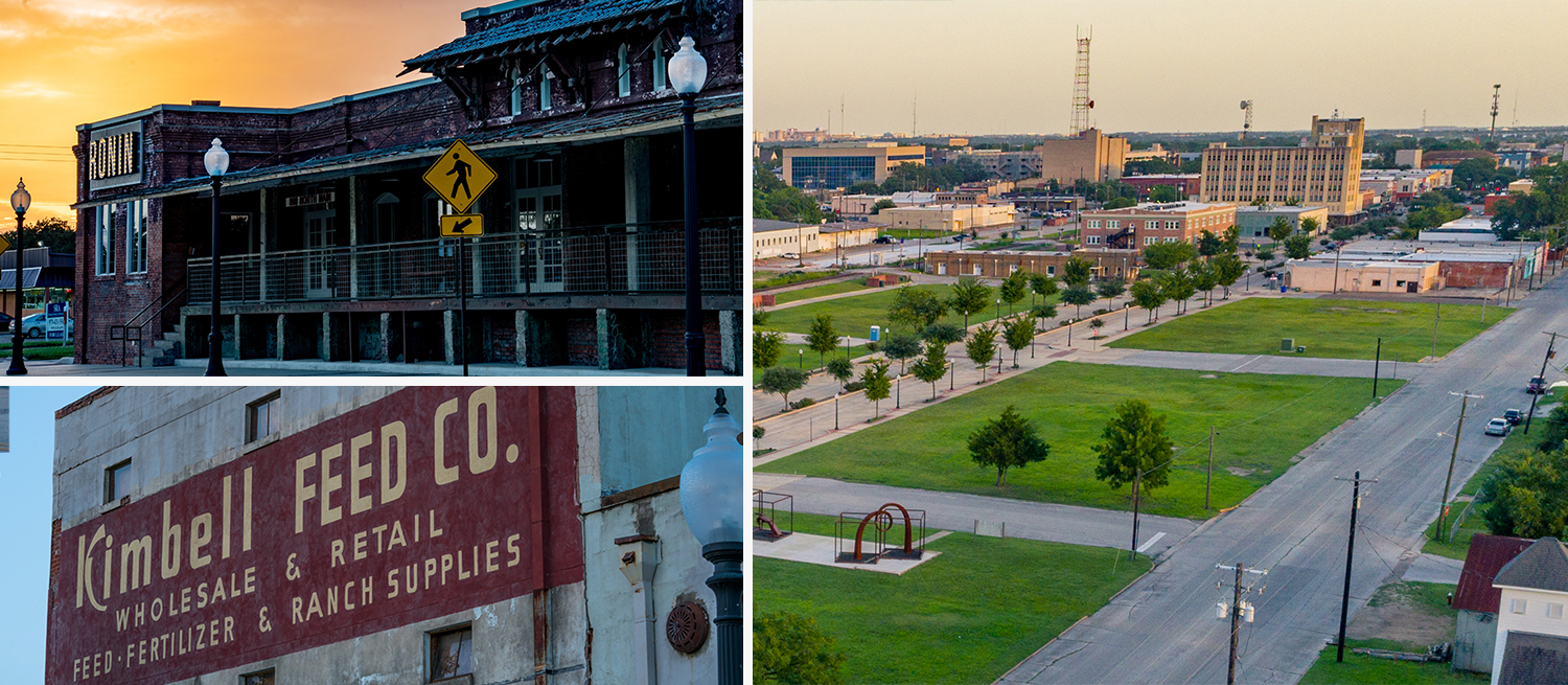 downtown north in Bryan, Texas